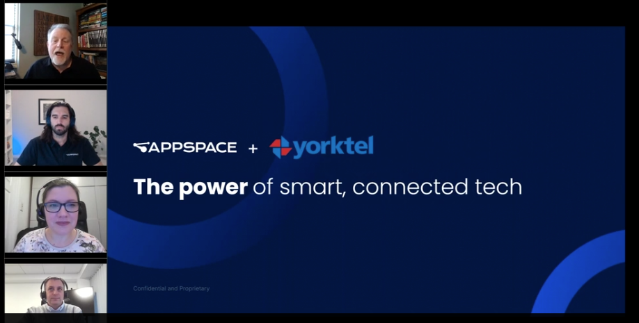 Appspace and Yorktel - The power of smart, connected tech