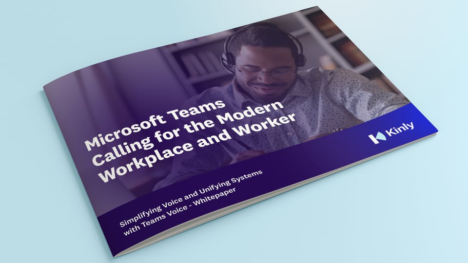 Microsoft Teams Calling for the Modern  Workplace and Worker