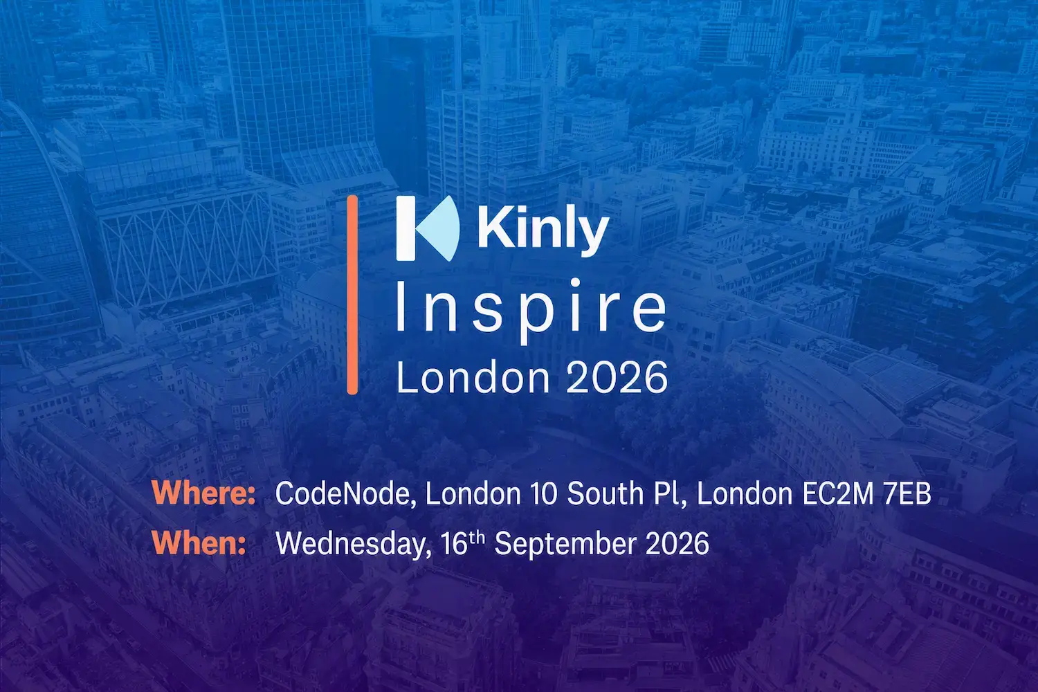 Kinly Inspire London 2026